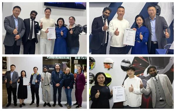 EICMA与多家中国制造企业达成战略合作球盟会登录平台入口TÜV莱茵参展意大利